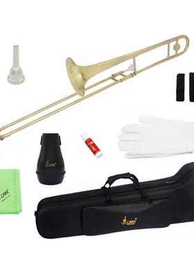 SLADE中音长号套装降B调拉管长号儿童成人乐队专业演奏长号乐器