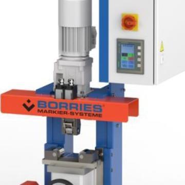 德国borries打标机，压制时间短，成本可控