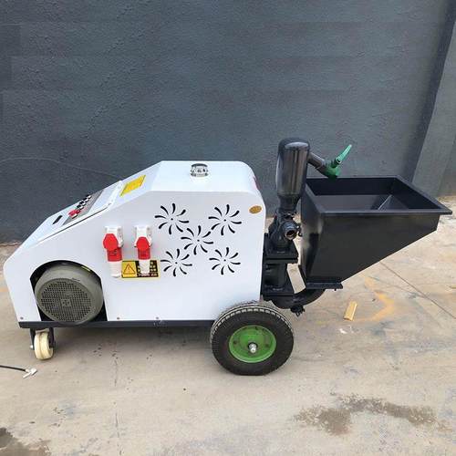 供应外墙水泥砂浆喷涂机快速真石漆腻子喷涂机电动砂浆喷涂机厂