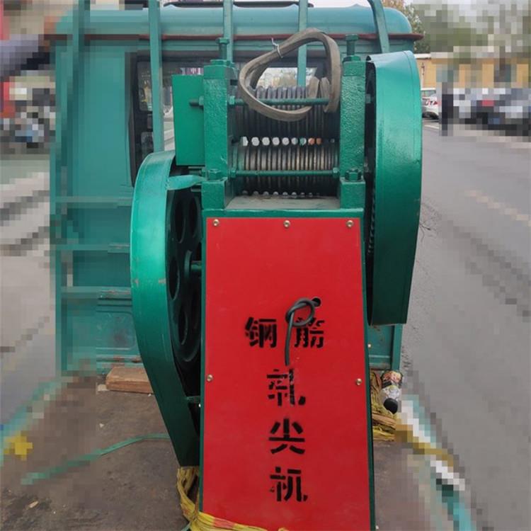 安好机械钢筋轧尖机1-8mm线材撵头机铜线穿模压尖机