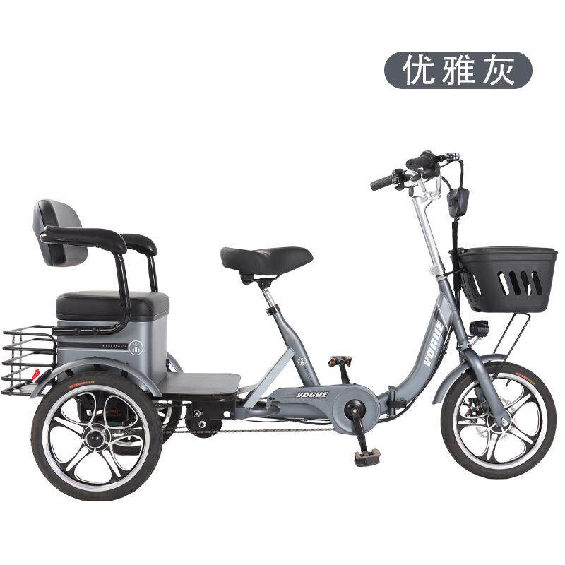 动三轮车型福森家用小远续航骑电行代步省新力轻便款接送孩子源头