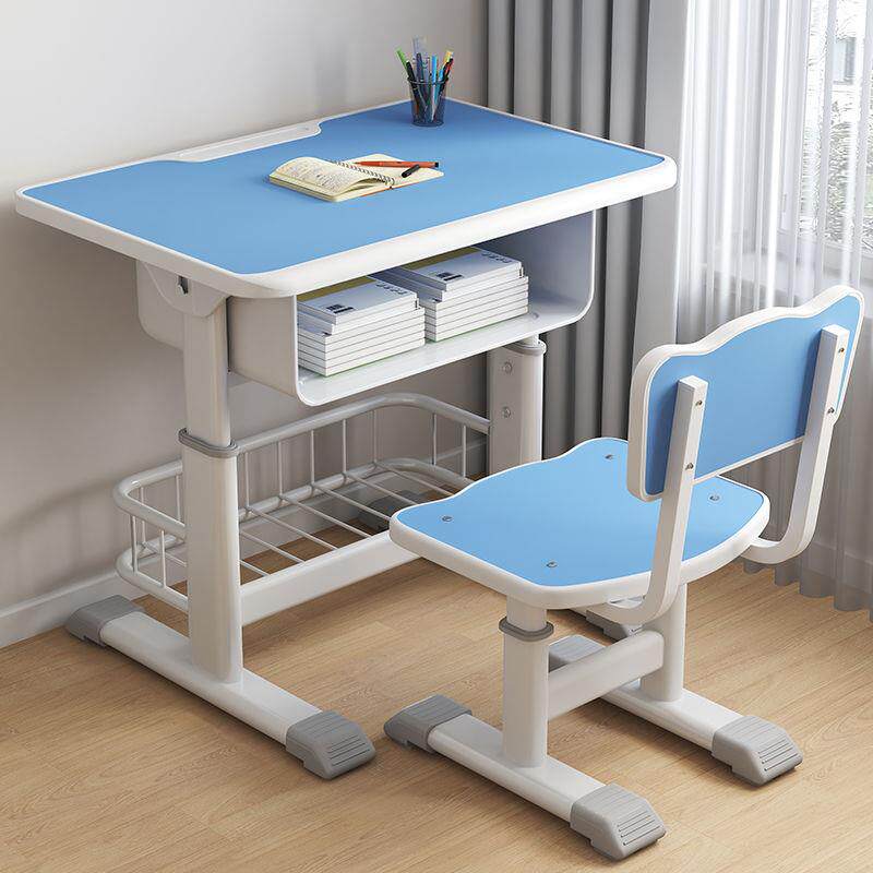 安装书桌无品牌/儿童学习用桌可升降学生写字桌简约小小孩家课免
