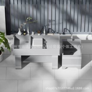 户洗外院洗衣池石槽子阳台花院岗岩菜池天然石材庭洗手957池庭院