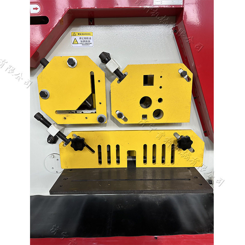 120T液压型联合冲剪机下料