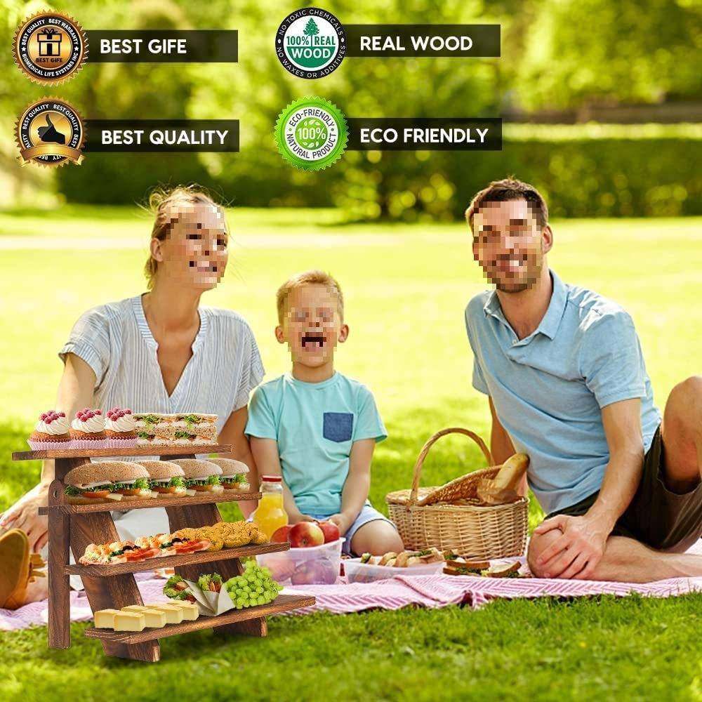 展示架多层阶梯木多用途储物置质物花架桌植物蛋糕松面木架木收纳,收纳整理,书桌收纳置物架,淘宝优惠券,粉丝福利购,淘宝优惠卷