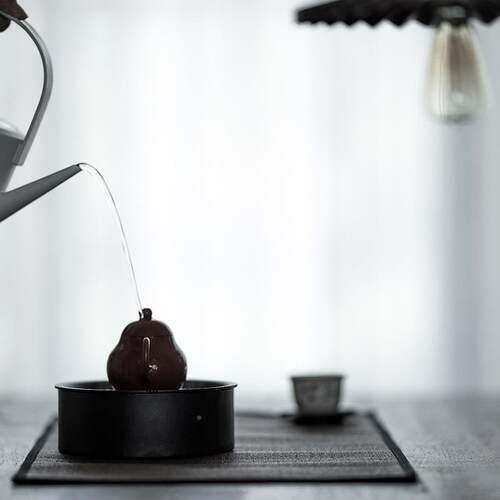 日式储铁艺壶台小茶盘干承泡tyhc02茶台淋壶水壶托养壶垫建水茶具