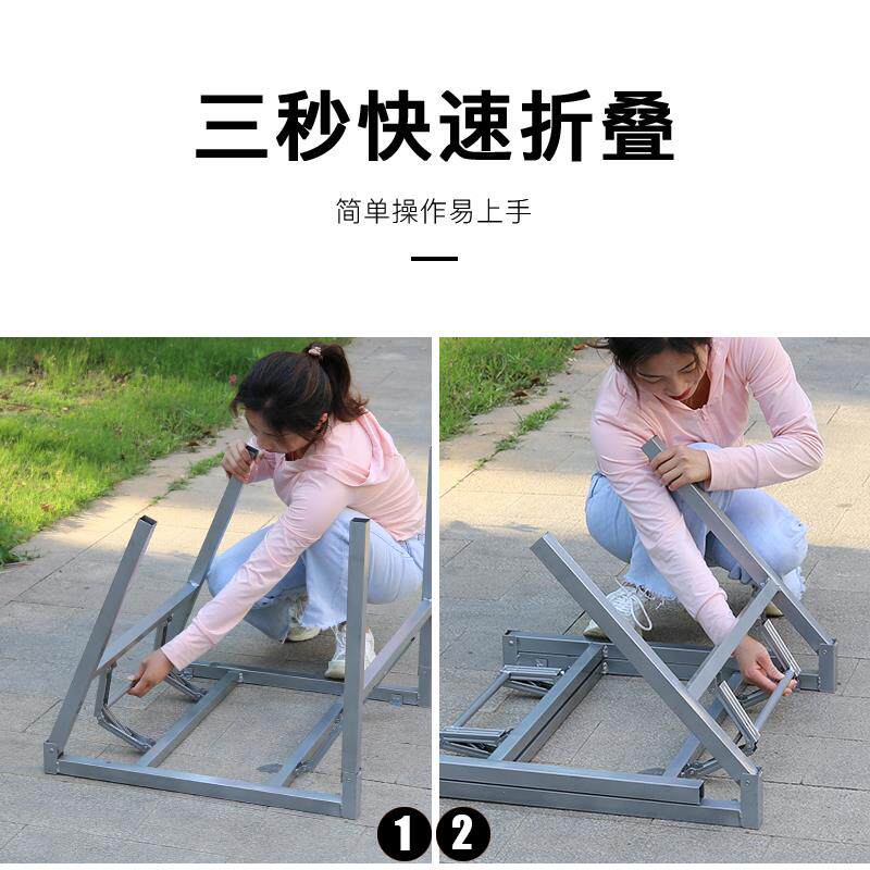 #可折叠桌腿支架正方形ENI方桌架子桌支饭架可折叠桌子腿腿小桌子