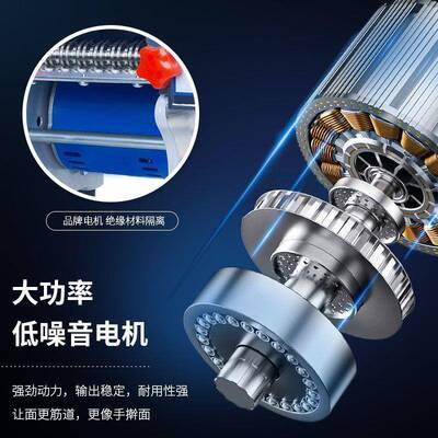 子压皮面机家用条小型多功能面机电动61236不锈钢全自动商用饺揉