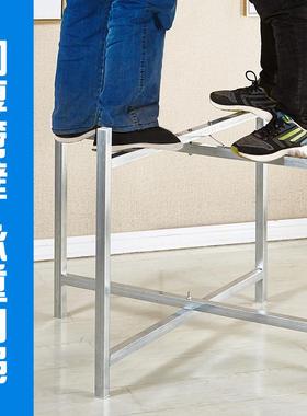 XGA简易大折圆架桌架可叠铁艺架桌腿支桌脚餐桌折叠伸缩桌架桌脚