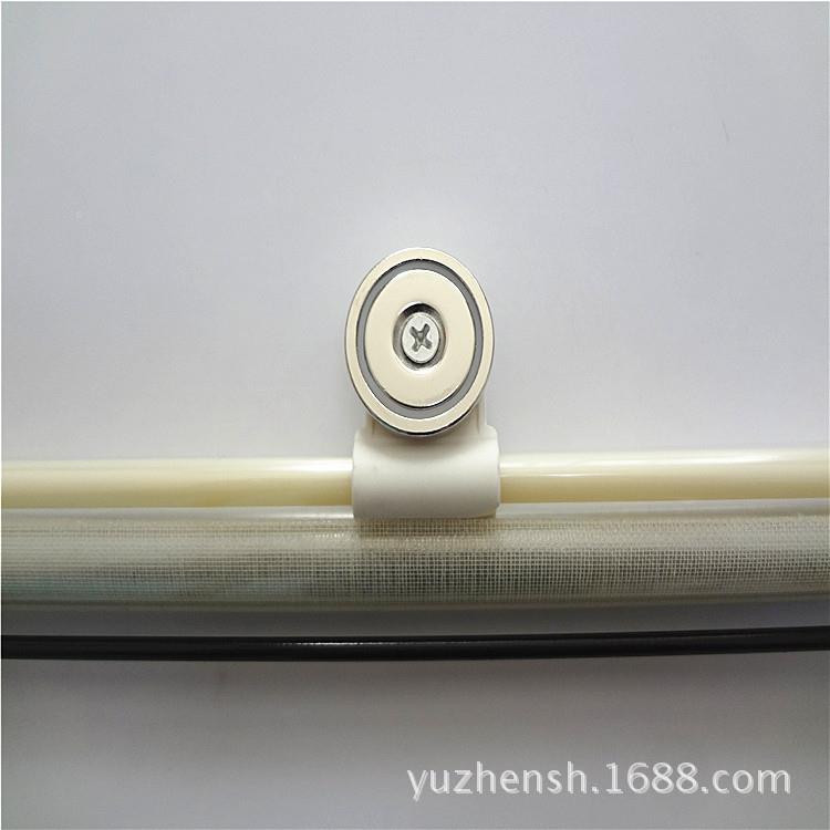 *宇贞具防护模帘风琴400*600(防护罩产品防伸落帘动缩弹簧透自明