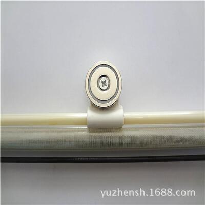 *宇贞具防护模帘风琴400*600(防护罩产品防伸落帘动缩弹簧透自明