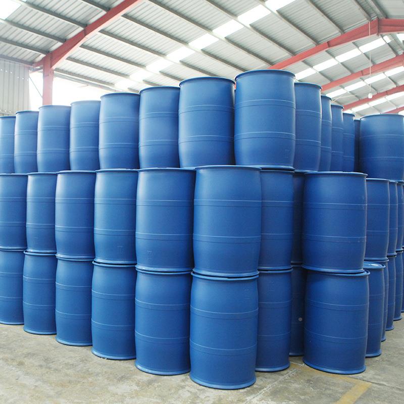 料华家加厚带盖蓝色9AMA.0kg塑桶闭口双环200l桶厂工业化工包德装