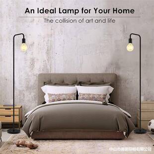 落灯美式 立灯 中工FG540风业简约现代世纪复地古客厅卧室爆款