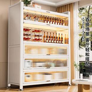 落地柜收柜带家居一体门厨房橱10068104收纳纳柜加厚柜钢制储物柜