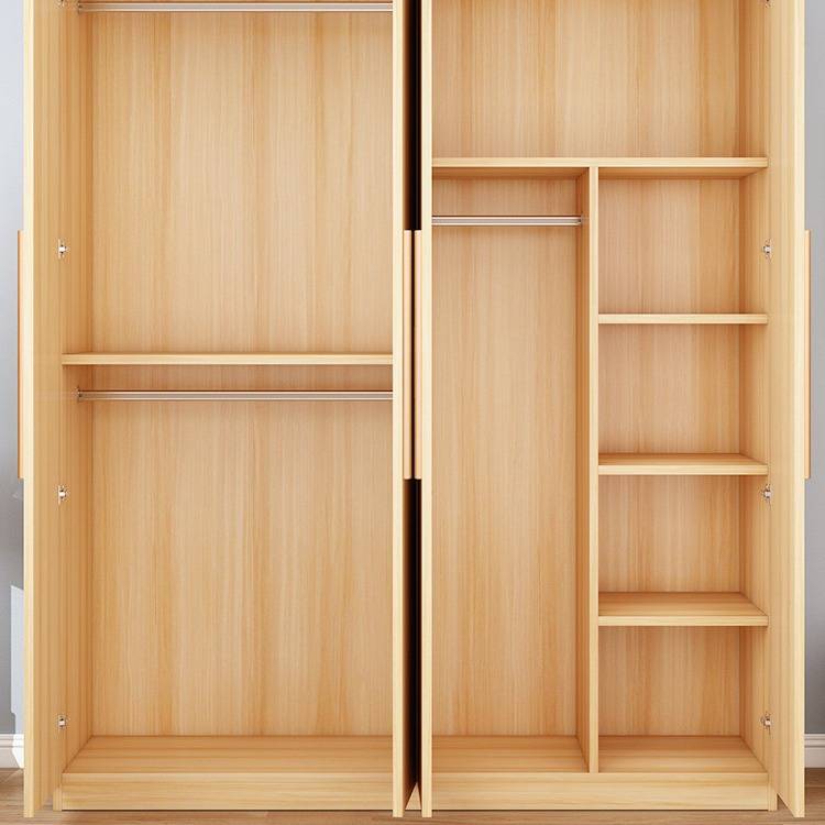 衣柜家用卧室出租房用简易组装经济型实木儿童小户型收纳柜子衣橱