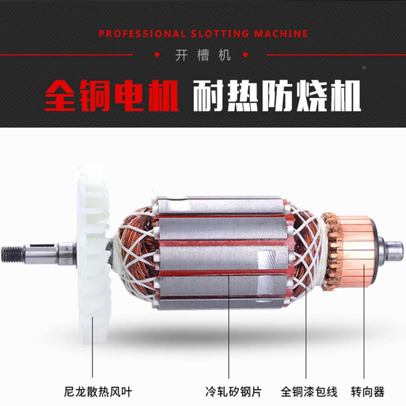 厂家直家用AZC瓷砖材切割机石大功率云石机开槽机电动工供具