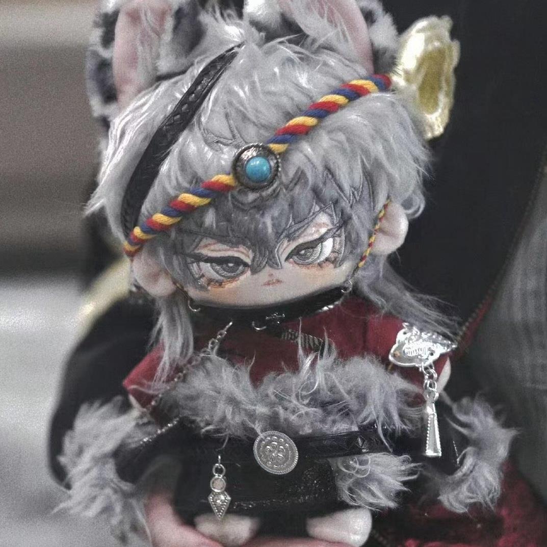 20cm棉花娃娃衣服中国风藏族服饰娃衣现货玩偶替换装男女公仔通用