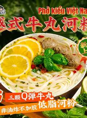 越南风味享多滋越式牛丸河粉越南米粉酸辣粉方便夜宵速食