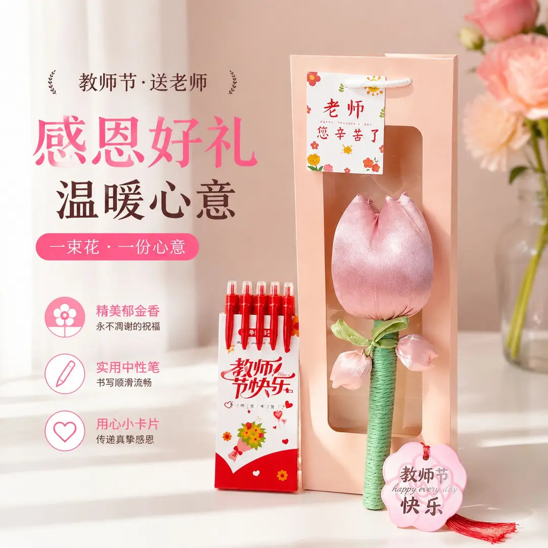 教师节礼物郁金香艾草锤养生按摩