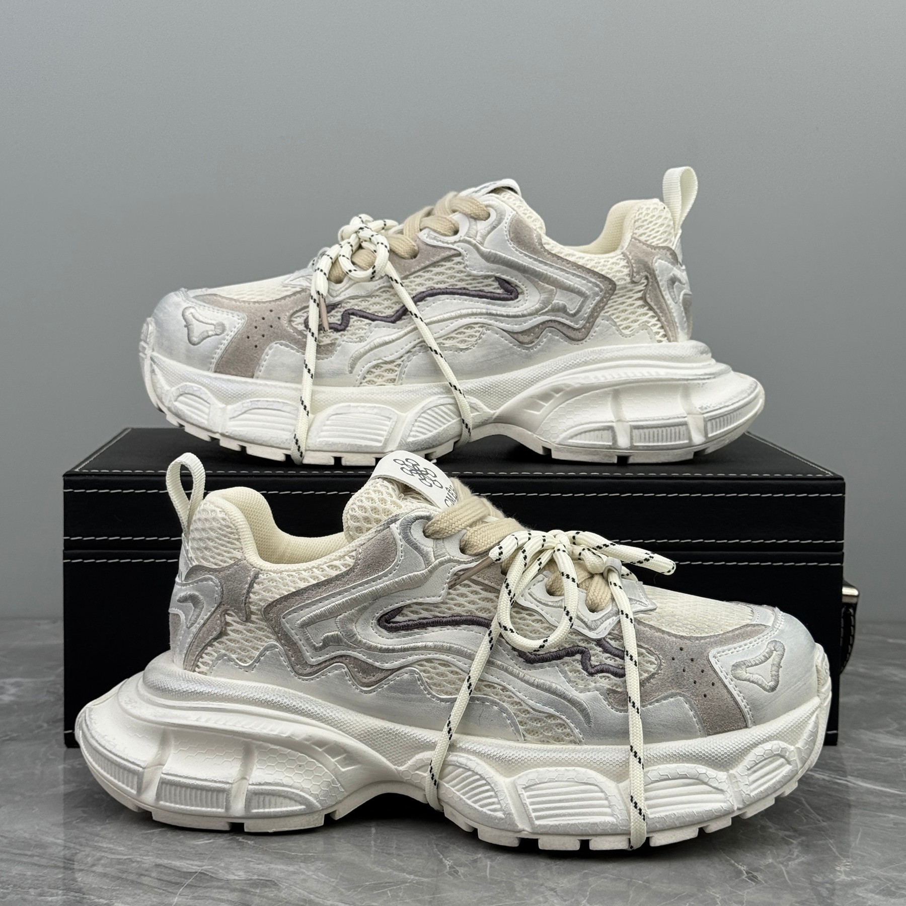 厚底老爹鞋男款2026春季新款超火痞帅增高男鞋时尚百搭运动休闲鞋,流行男鞋,老爹鞋,淘宝优惠券,粉丝福利购,淘宝优惠卷