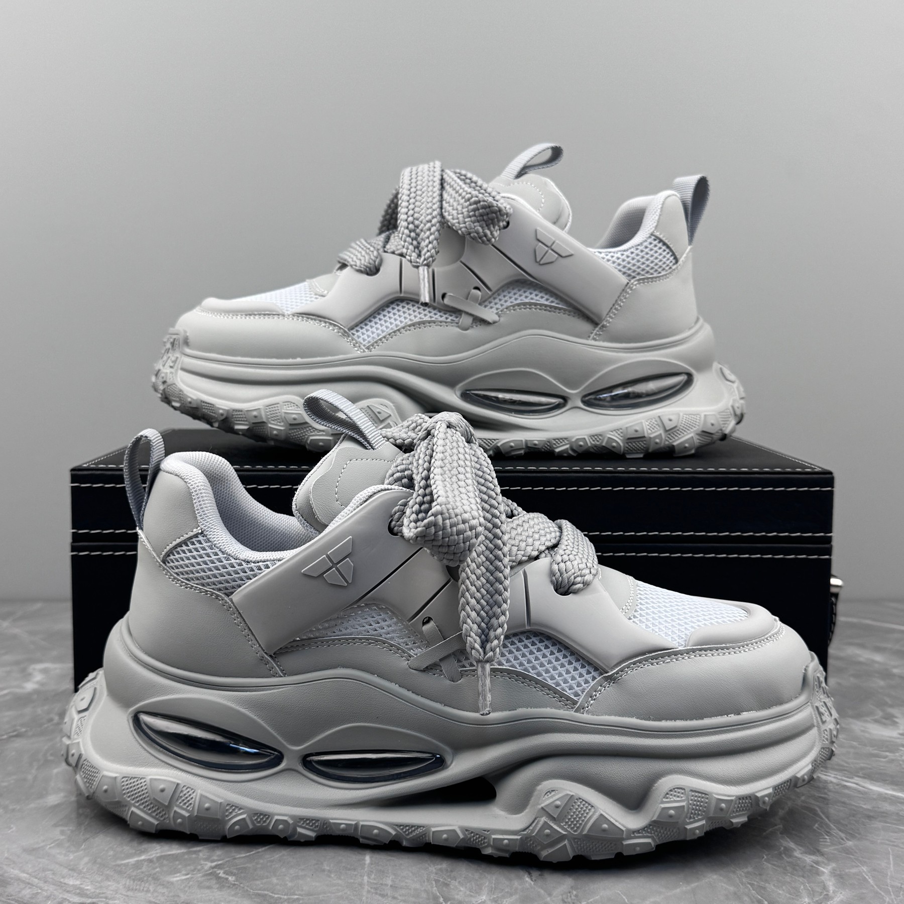 男鞋2025新款超火老爹鞋夏款透气增高运动鞋子男高级感厚底休闲鞋,流行男鞋,时尚休闲鞋,淘宝优惠券,粉丝福利购,淘宝优惠卷