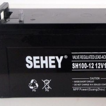 西力12V100Ah铅酸免维护蓄电池