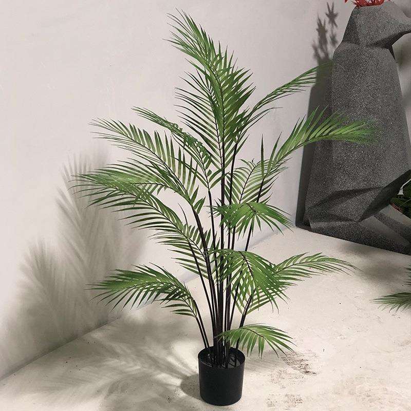 仿真绿植散尾葵假绿植迷你葵盆栽带盆散尾葵客厅绿植仿真绿植造景