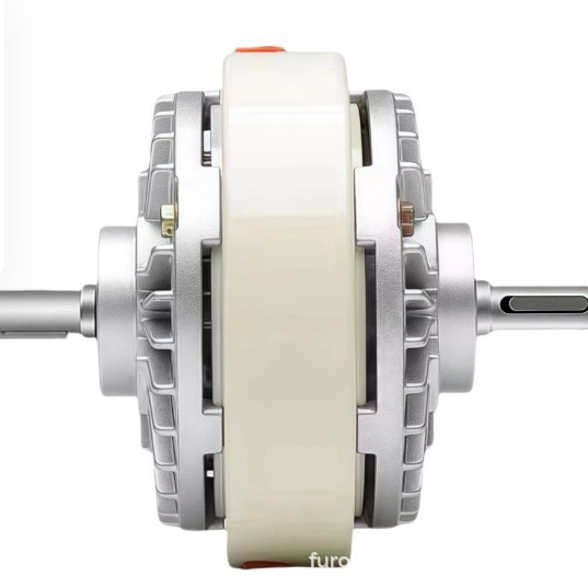 DC24V双轴孔式磁粉离合器
