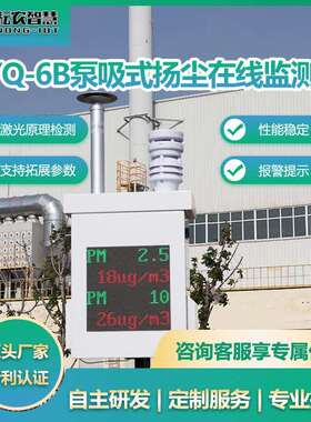 耘农RYQ-6B型泵吸式扬尘在线监测景区环保空气大气噪音扬尘检测站