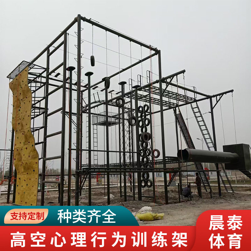 心理行为训练架体能综合攀岩架拓展户外架高空挑战装备商用