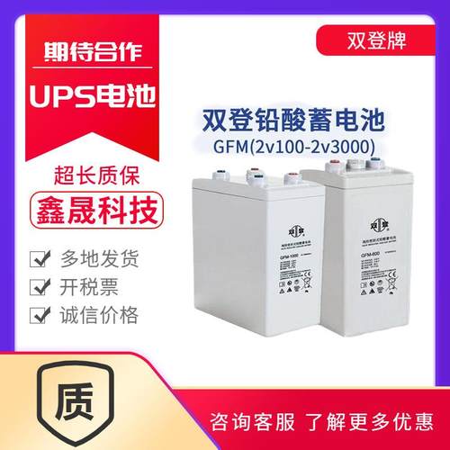 双登2V系列蓄电池600AH200AH300AH免维护直流屏GFM蓄电池双登