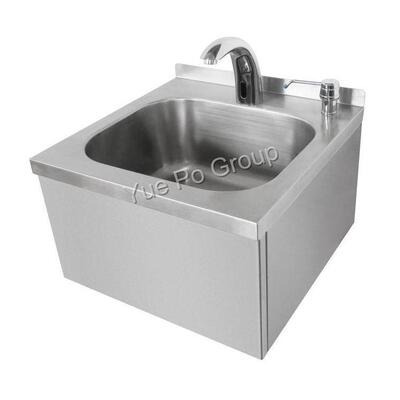 利高感应式洗手星盆连皂液瓶