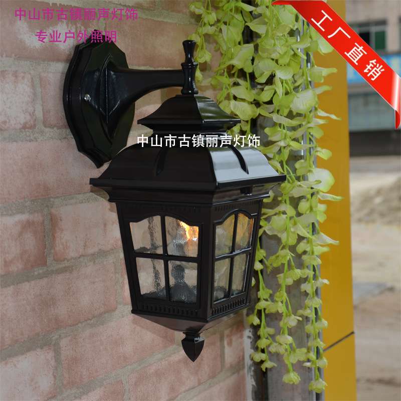工厂热销户外壁灯防水欧式壁灯仿古走廊过道外墙照明室内壁灯复古