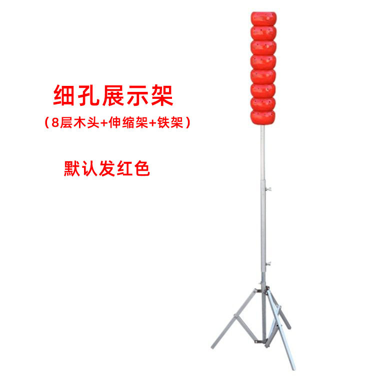 地摊热卖产品 木头人摇摇鼓架子 冰糖葫芦展示架 三角腿支架批发