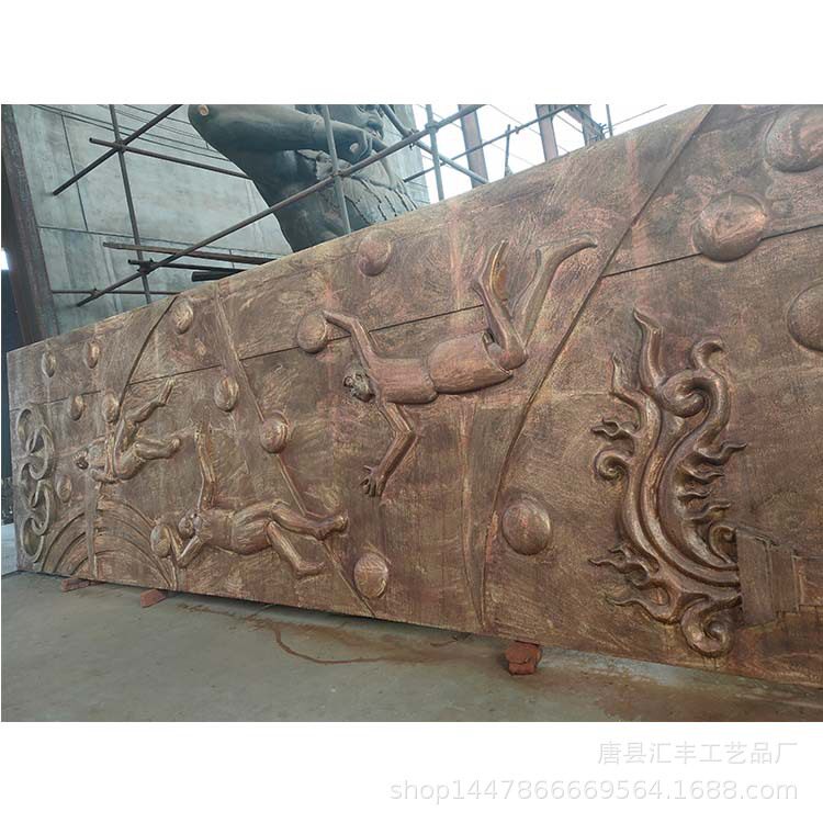 立体铜浮雕景观雕塑厂家