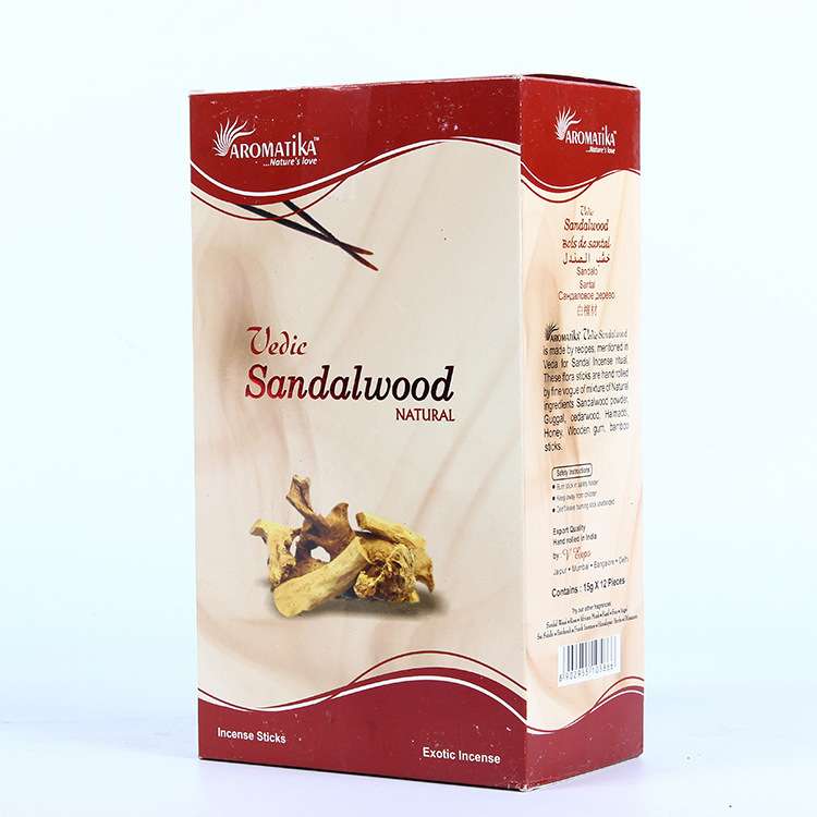 Sandalwood incense sticks 印度原装进口天然植物制作白檀木香