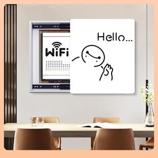 ۵竖版多媒体电表箱装饰画弱电箱遮挡配电箱盖板客厅电闸开关