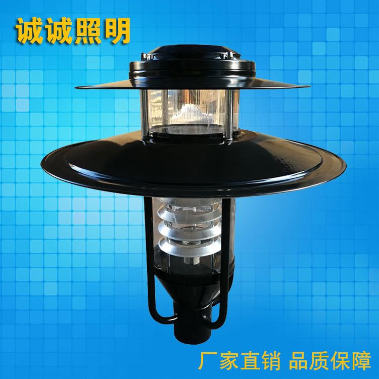 直销铝质LED庭院灯灯头防生锈室外照明灯具灯罩可