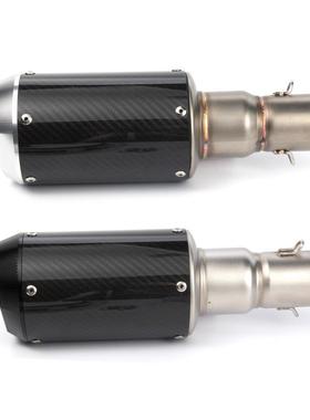 摩托跑车地平线150小忍者250永源350R25/R3六角排气管多边设计