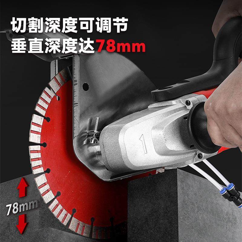 单片开槽机红砖混凝土专用切割机大功率金属型木材铝材切割机