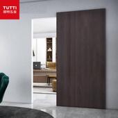 图特TUTTI推拉门吊轮木门隐形幽灵门套装 无框推拉门隐藏滑轮T912
