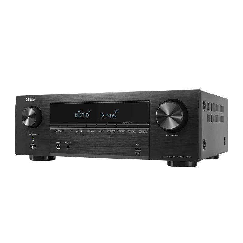 天龙DENON AVR-X580BT 功放家庭影院5.2声道AV功放机进口发烧级