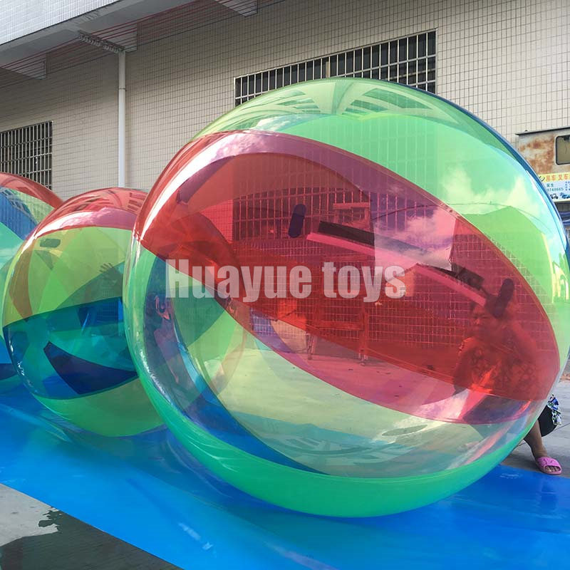 儿童水上步行球成人充气碰碰球滚筒球碰撞球芭蕾舞蹈球舞台水晶球