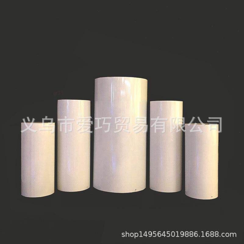 铁艺甜品台圆柱烤漆甜品台5件套婚庆场景道具甜品桌橱窗展示台