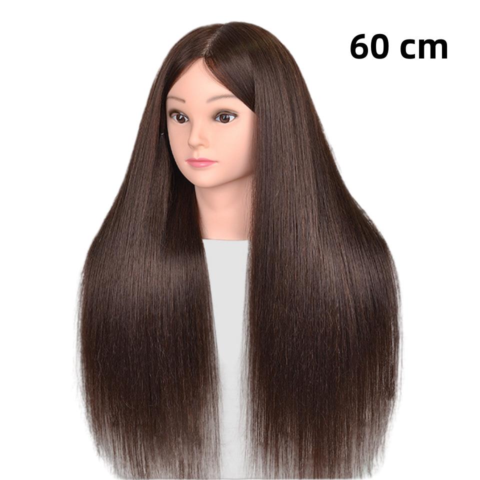 美发头模练习头模可烫卷漂染盘发编发头模精剪造型练习剪发假头