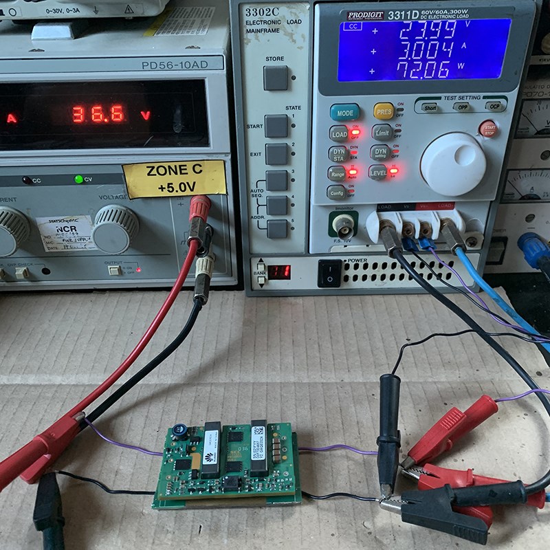 原装拆机华为 GAQ03S24 36-48-75V转24V 3A 电源模块