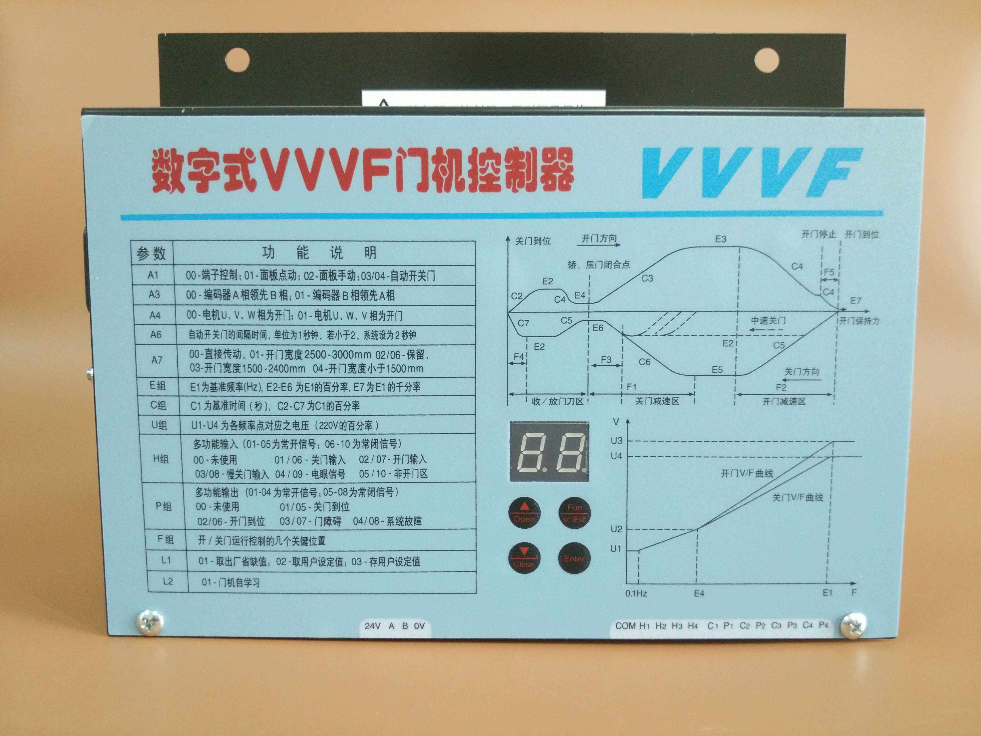 巨人通力变频器/数字式VVVF门机控制器/电梯配件
