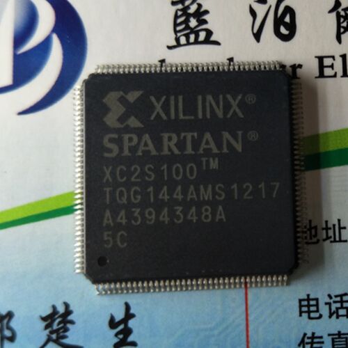 XC2S100-5TQG144C XILINX QFP144 原装正品 实物拍摄 拍前咨询