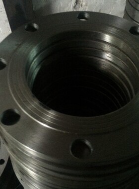 包邮国标6KG碳钢法兰水泵管道连接对夹高温钢板锻打DN40 pn0.6mpa