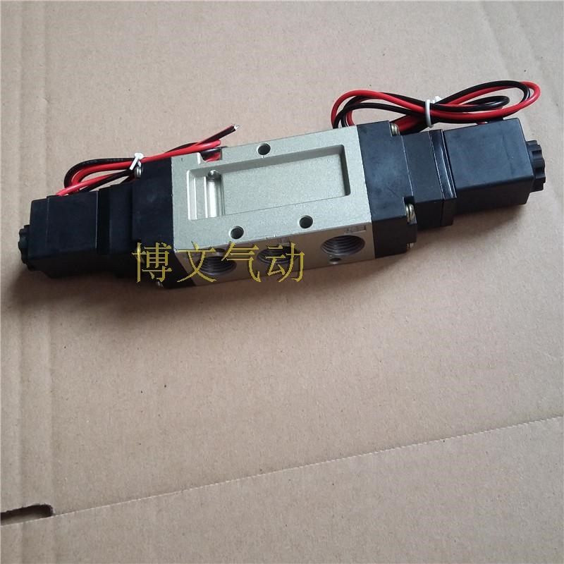 VF5220-4GB/5GB/6GB-03 二位五通电磁阀AC220 DC24V 12V